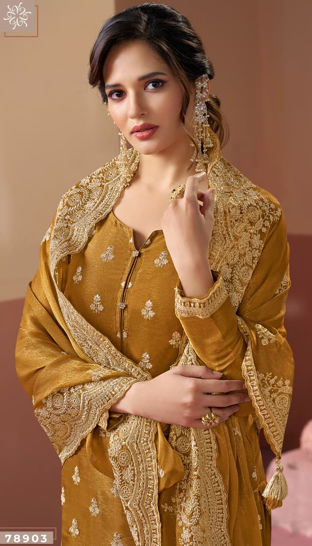 Kalika Kuleesh Vinay Fashion Llp Silk Pant Style Suits Manufacturer