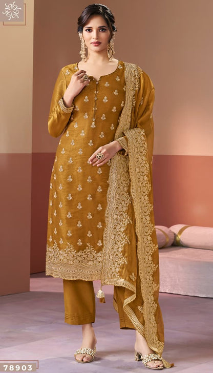 Kalika Kuleesh Vinay Fashion Llp Silk Pant Style Suits Manufacturer