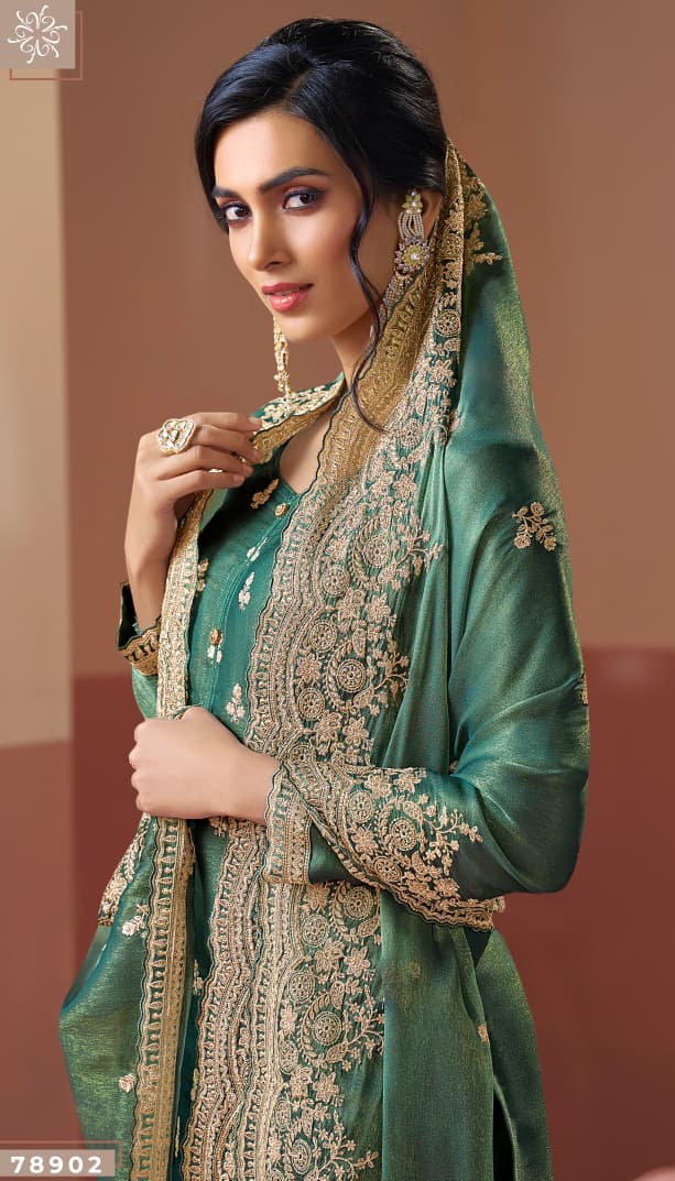Kalika Kuleesh Vinay Fashion Llp Silk Pant Style Suits Manufacturer