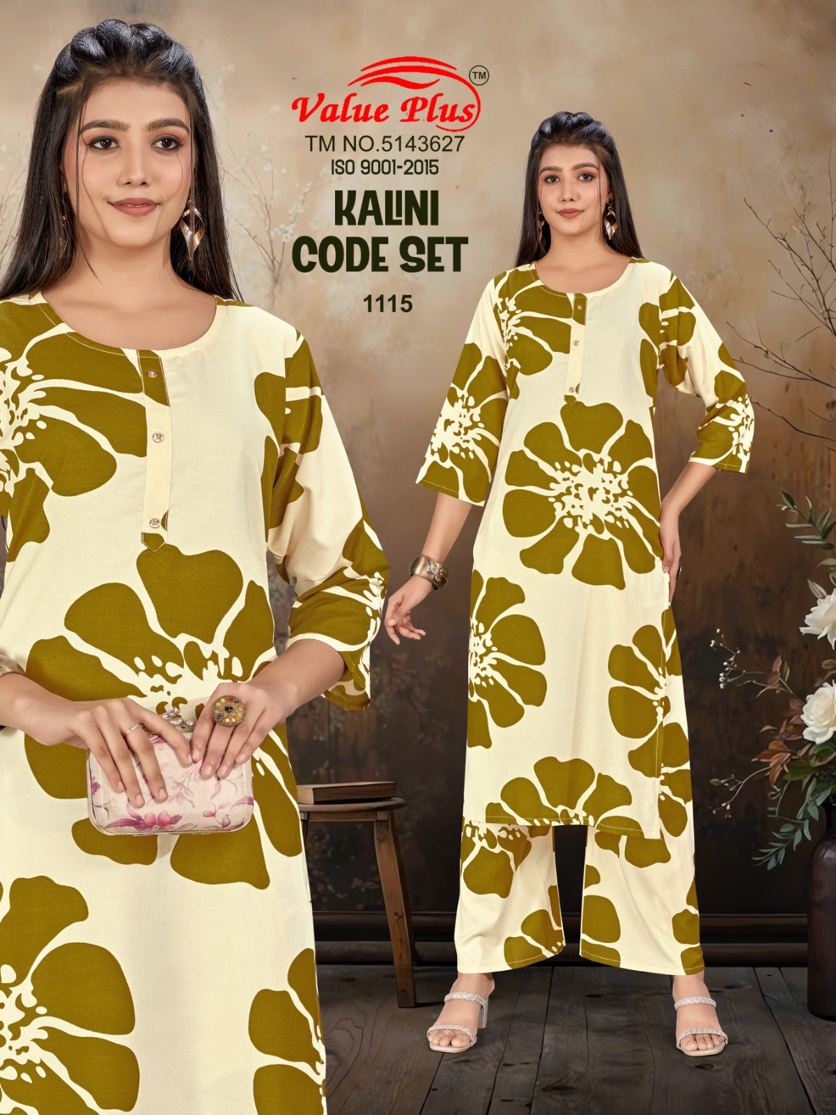 Kalini Value Plus Rayon Co Ord Set Manufacturer India