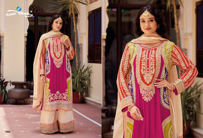 Kalkee Your Choice Chinon Pakistani Readymade Suits Manufacturer Ahmedabad