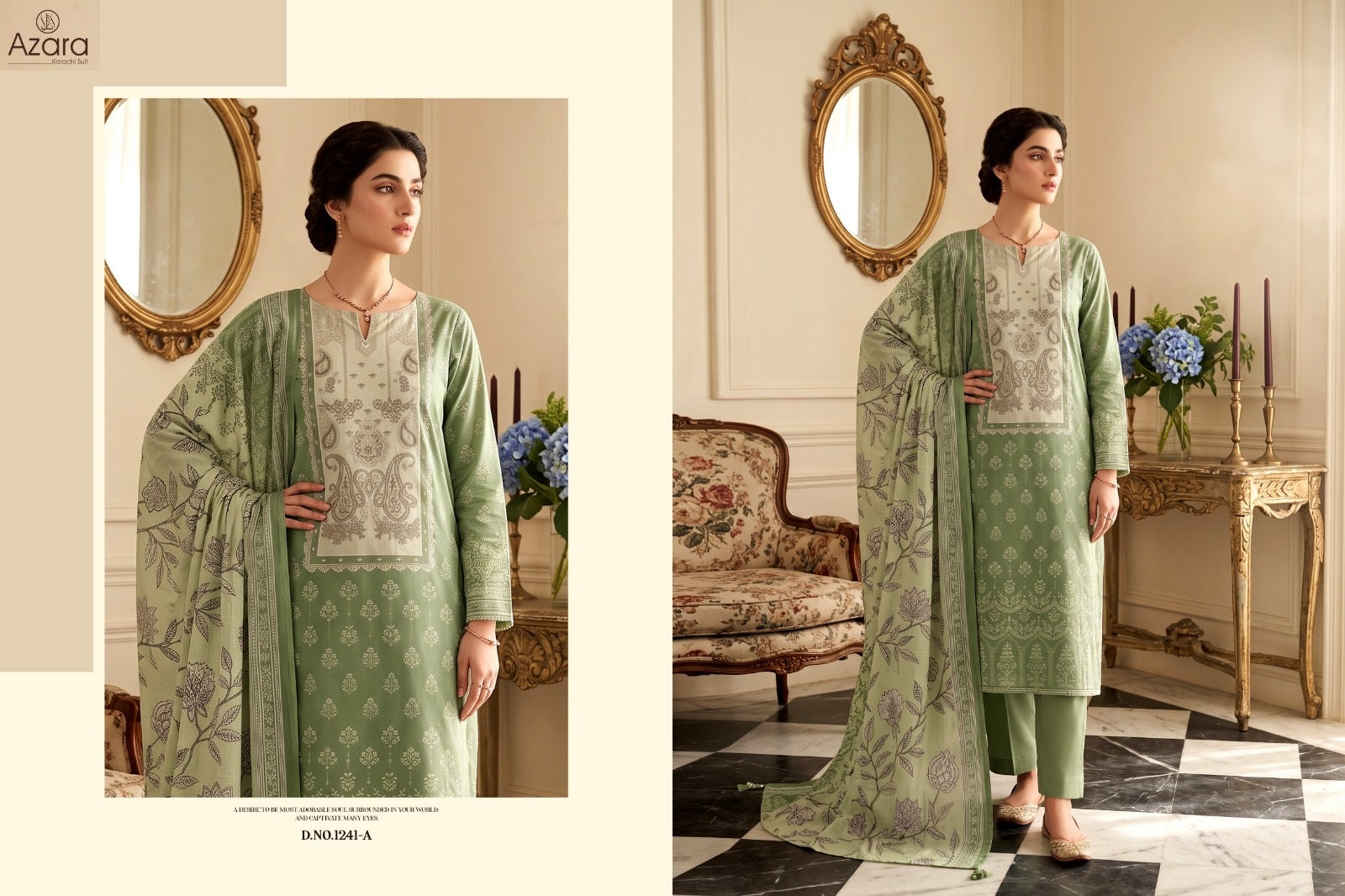 Kalki 1241 Radhika Fashion Azara Jam Cotton Karachi Salwar Suits Wholesaler