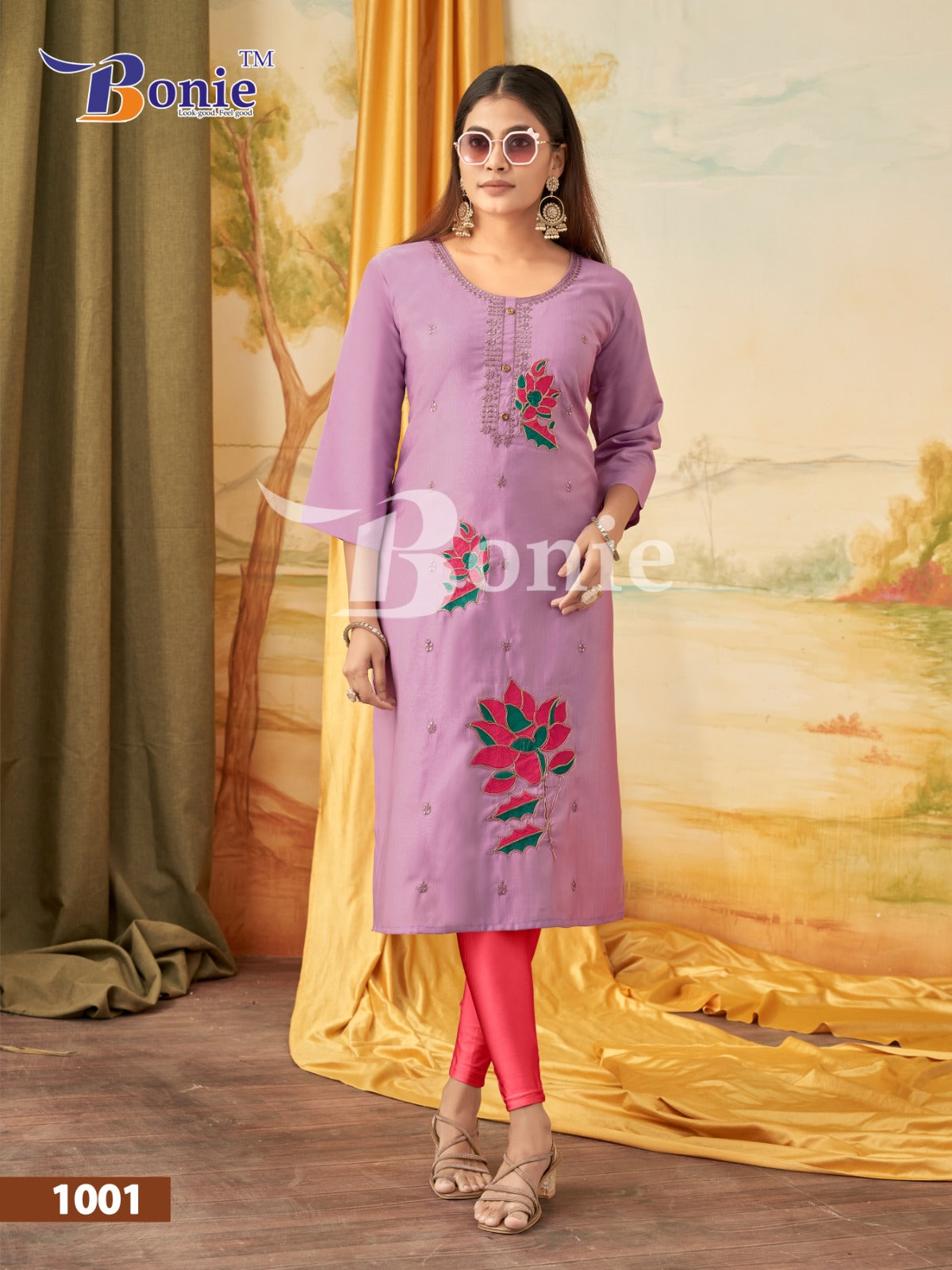 Kalki Bonie Vertigan Knee Length Kurtis Exporter Gujarat
