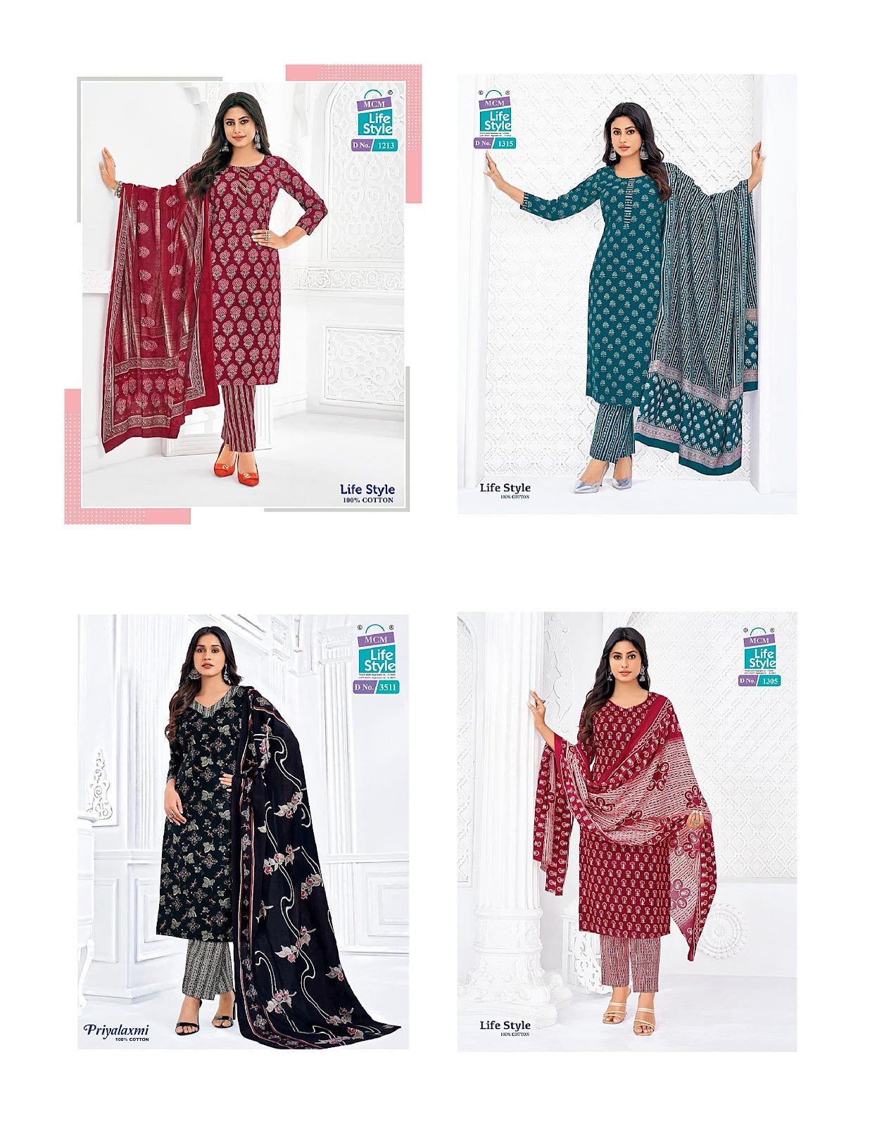 Kalki Mix Mcm Lifestyle Cotton Straight Cut Kurtis Wholesaler India