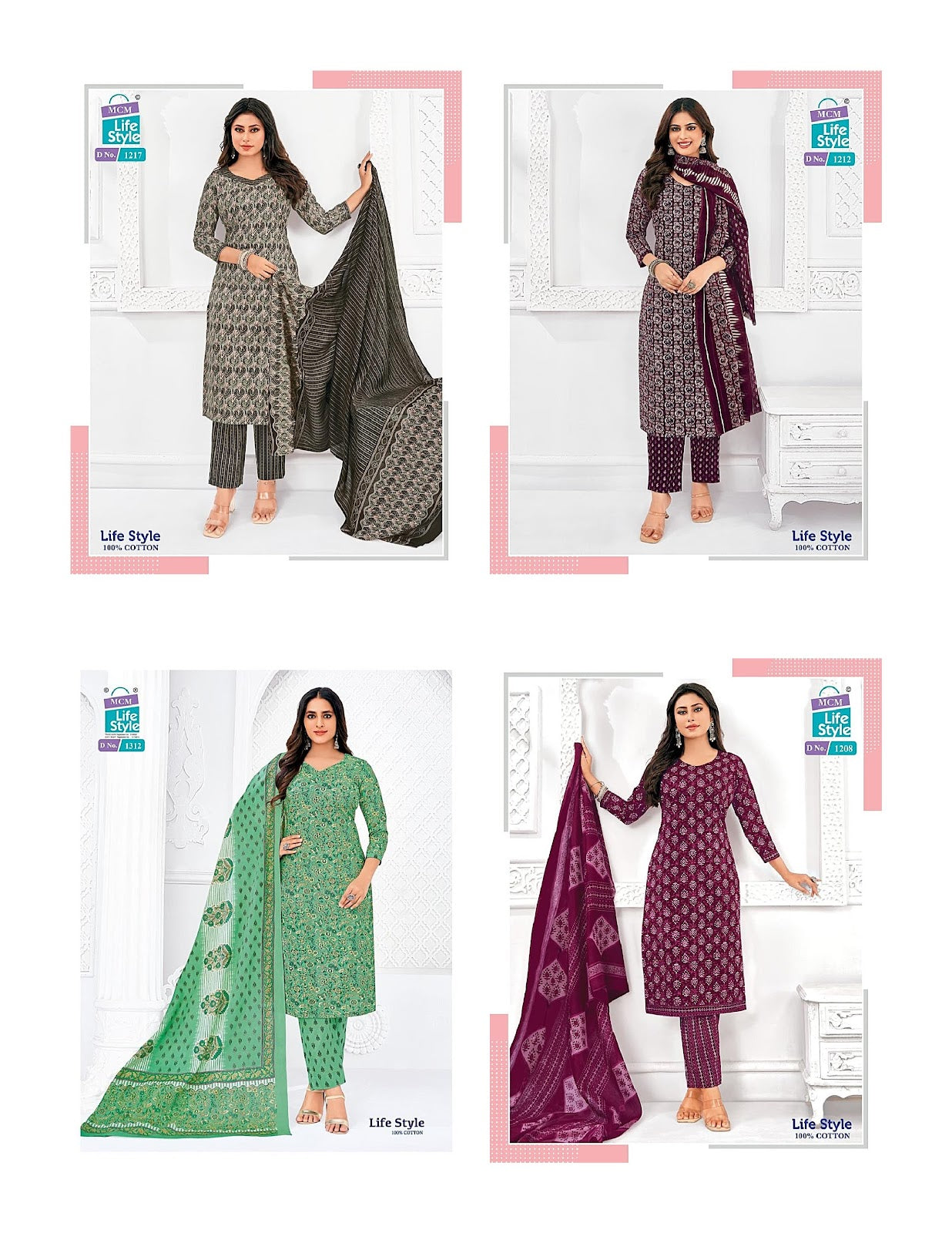 Kalki Mix Mcm Lifestyle Cotton Straight Cut Kurtis Wholesaler India