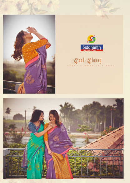 Kalki Prints Part 3 Siddhanth Handloom Sarees Wholesale Rate