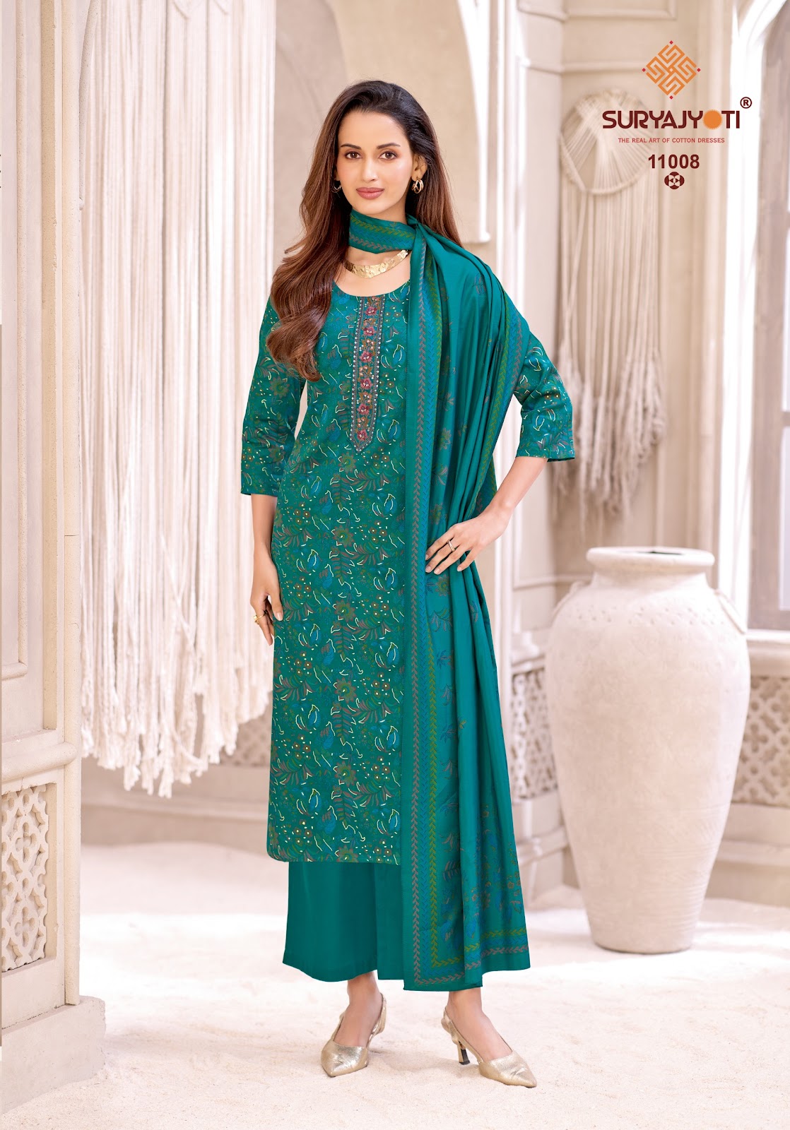 Kalki Stitch Vol 11 Suryajyoti Jam Satin Readymade Pant Style Suits Wholesale
