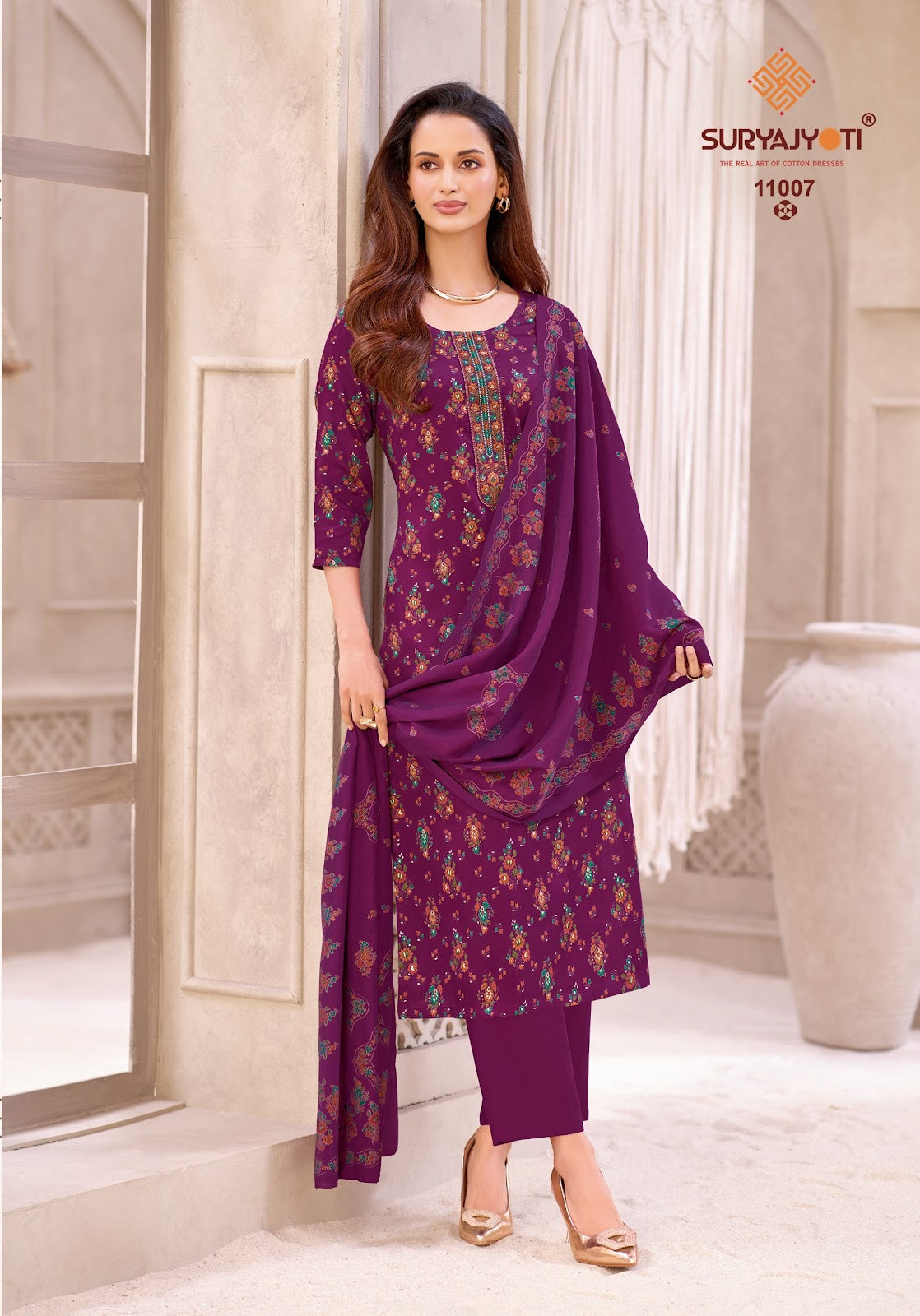 Kalki Stitch Vol 11 Suryajyoti Jam Satin Readymade Pant Style Suits Wholesale