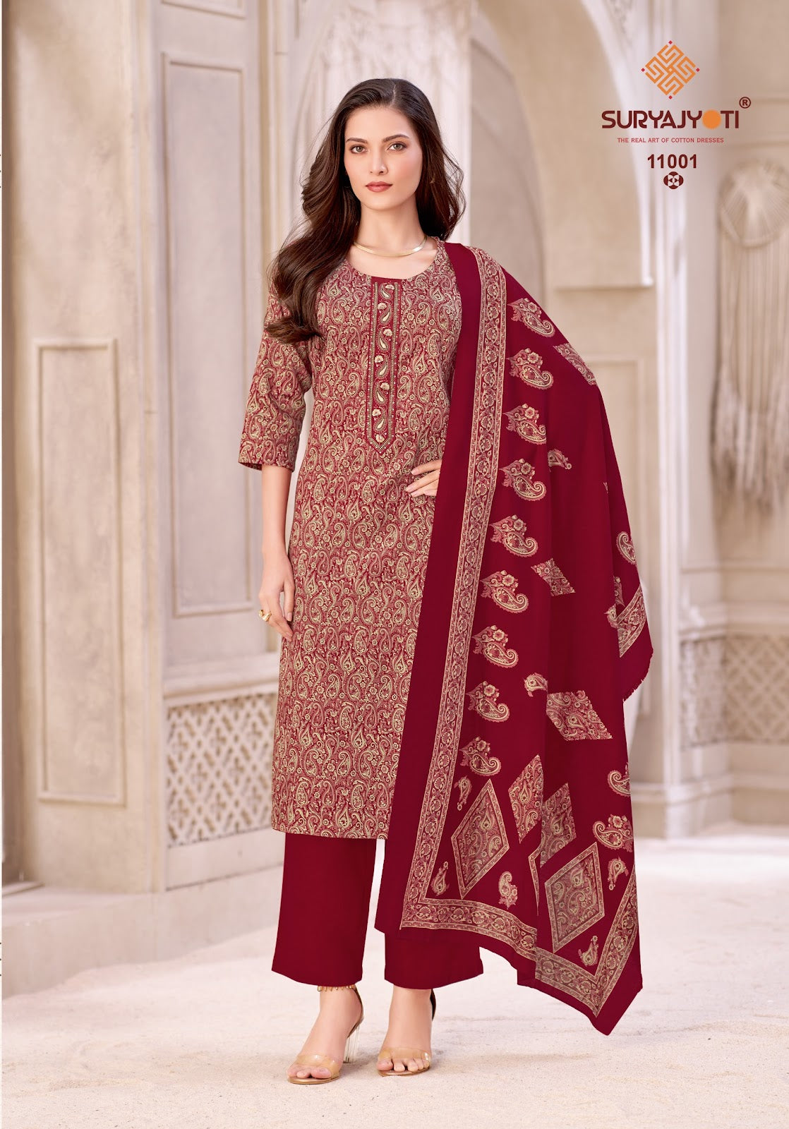 Kalki Stitch Vol 11 Suryajyoti Jam Satin Readymade Pant Style Suits Wholesale