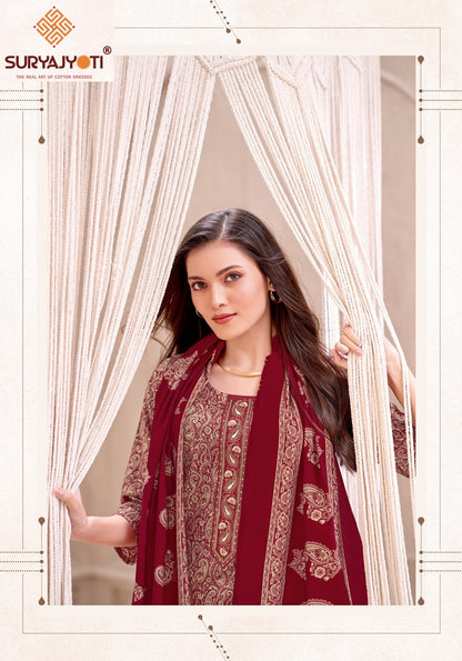 Kalki Stitch Vol 11 Suryajyoti Jam Satin Readymade Pant Style Suits Wholesale