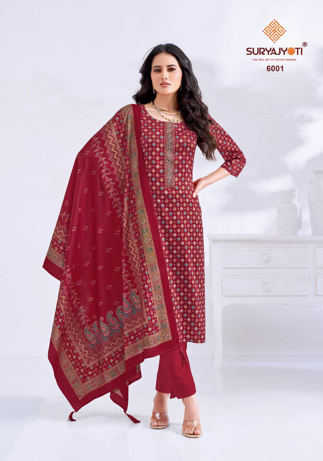 Kalki Stitch Vol 6 Suryajyoti Jaam Satin Readymade Pant Style Suits Supplier Gujarat