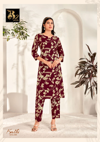 Kalki Vol 1 B2 Trends Cotton Co Ord Set Wholesaler Gujarat