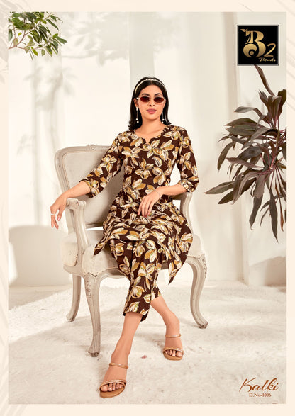 Kalki Vol 1 B2 Trends Cotton Co Ord Set Wholesaler Gujarat