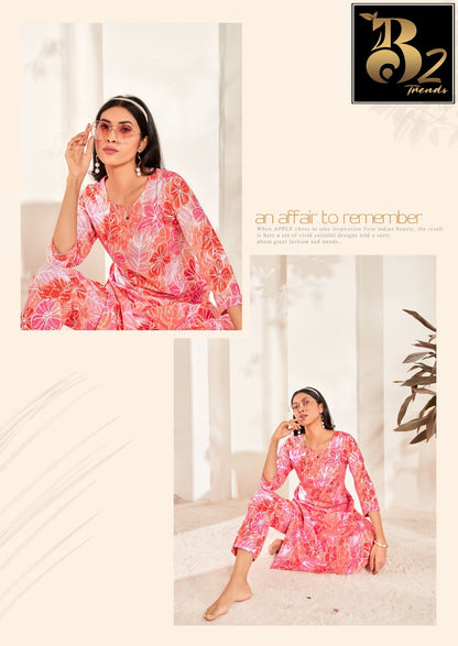 Kalki Vol 1 B2 Trends Cotton Co Ord Set Wholesaler Gujarat