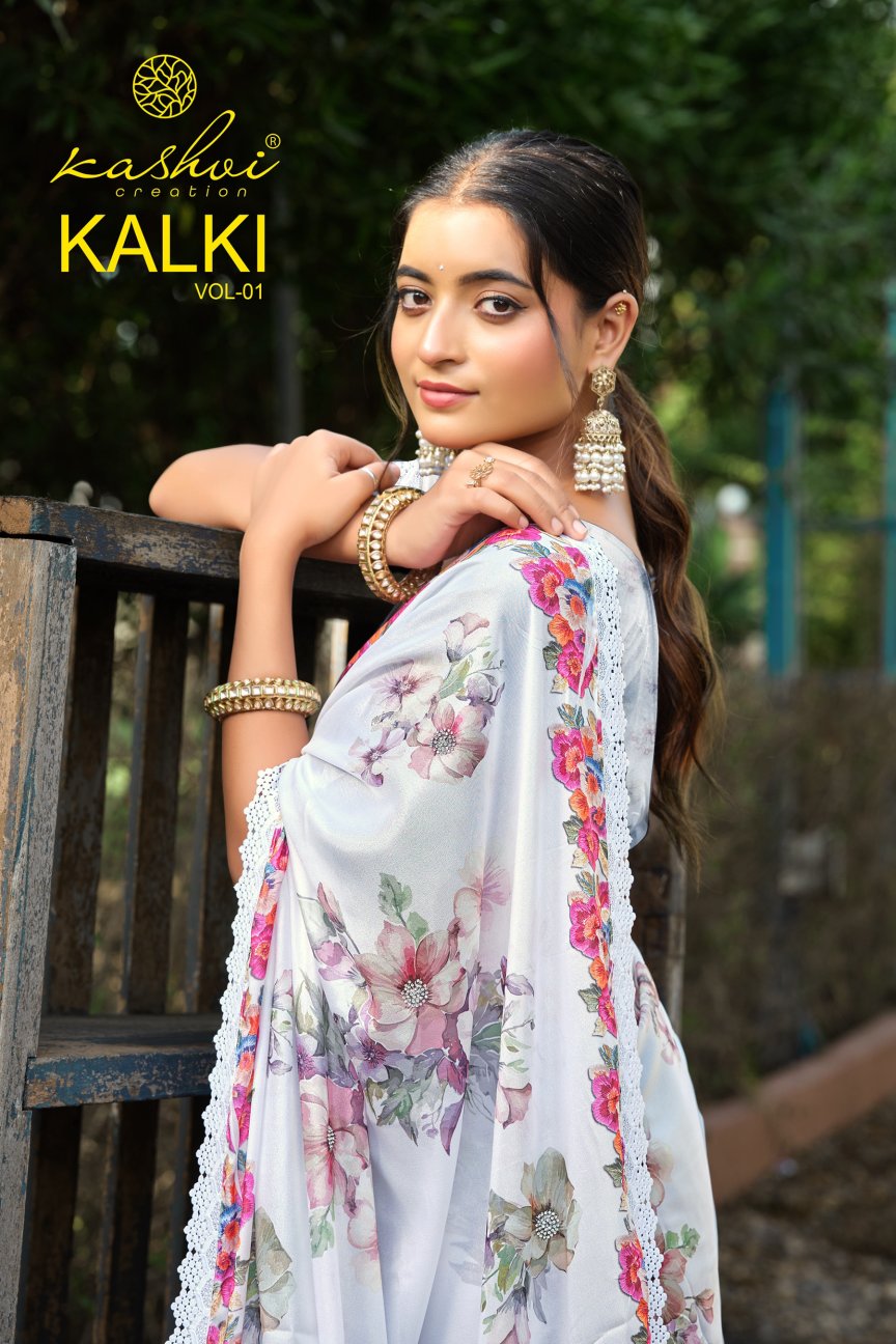 Kalki Vol 1 Kashvi Creation Sarees Manufacturer Ahmedabad