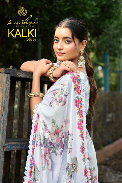 Kalki Vol 1 Kashvi Creation Sarees Manufacturer Ahmedabad