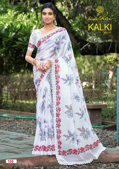 Kalki Vol 1 Kashvi Creation Sarees Manufacturer Ahmedabad