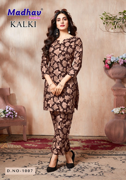 Kalki Vol 1 Madhav Fashion Cotton Co Ord Set Wholesaler