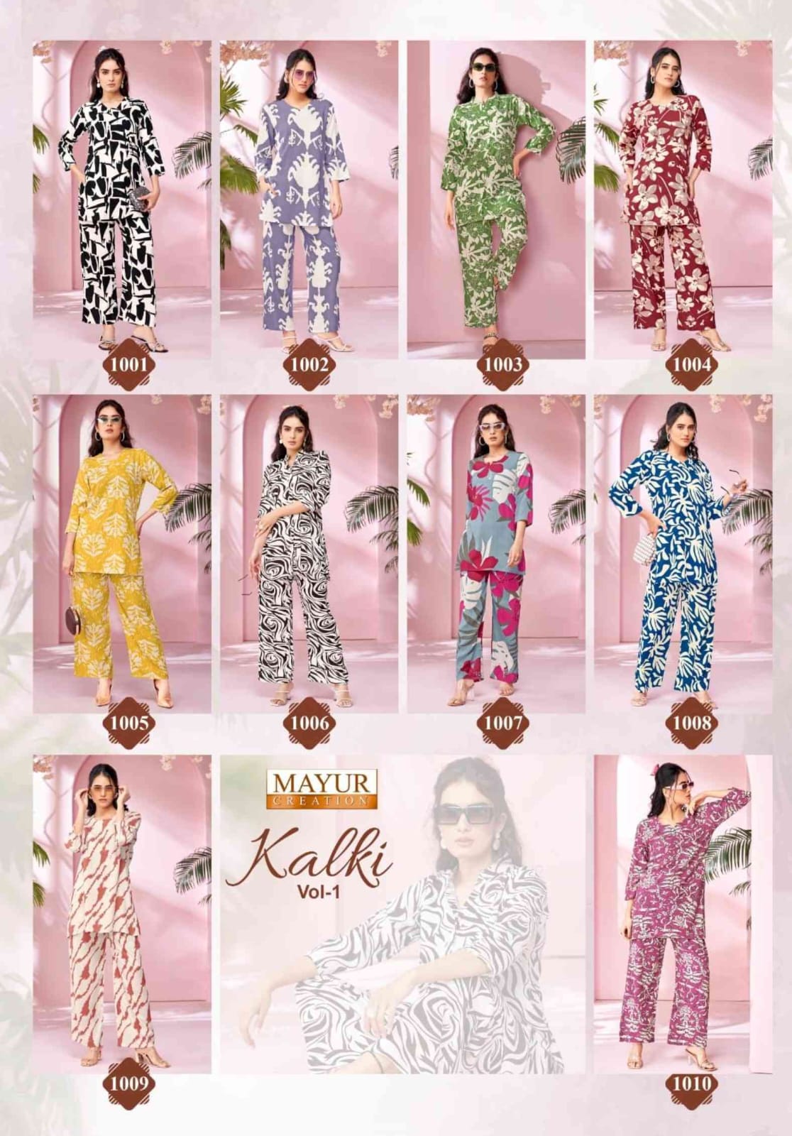 Kalki Vol 1 Mayur Creation Reyon Co Ord Set Wholesale Rate