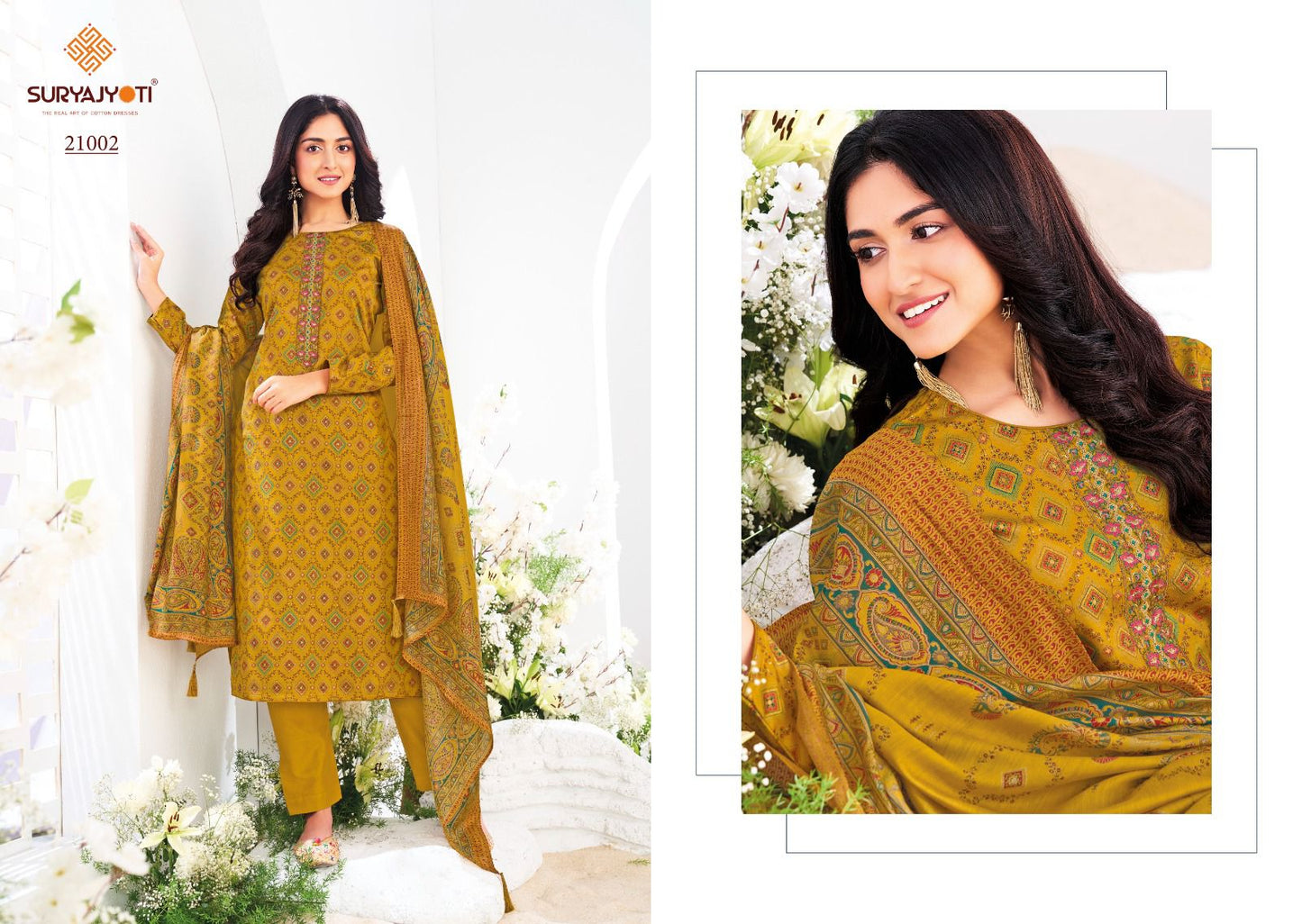 Kalki Vol 21 Suryajyoti Jaam Satin Pant Style Suits Wholesaler