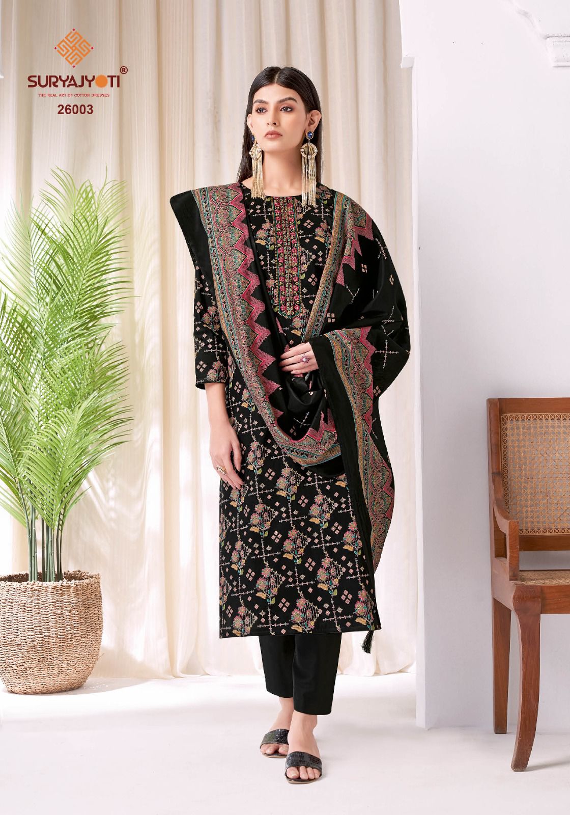 Kalki Vol 26 Suryajyoti Jam Satin Pant Style Suits Exporter India