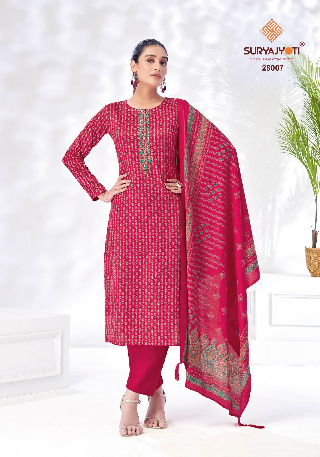 Kalki Vol 28 Suryajyoti Jam Satin Pant Style Suits Manufacturer Gujarat