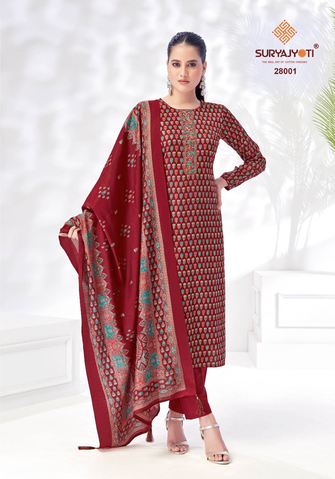 Kalki Vol 28 Suryajyoti Jam Satin Pant Style Suits Manufacturer Gujarat