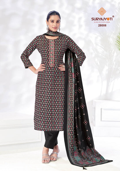 Kalki Vol 28 Suryajyoti Jam Satin Pant Style Suits Manufacturer Gujarat