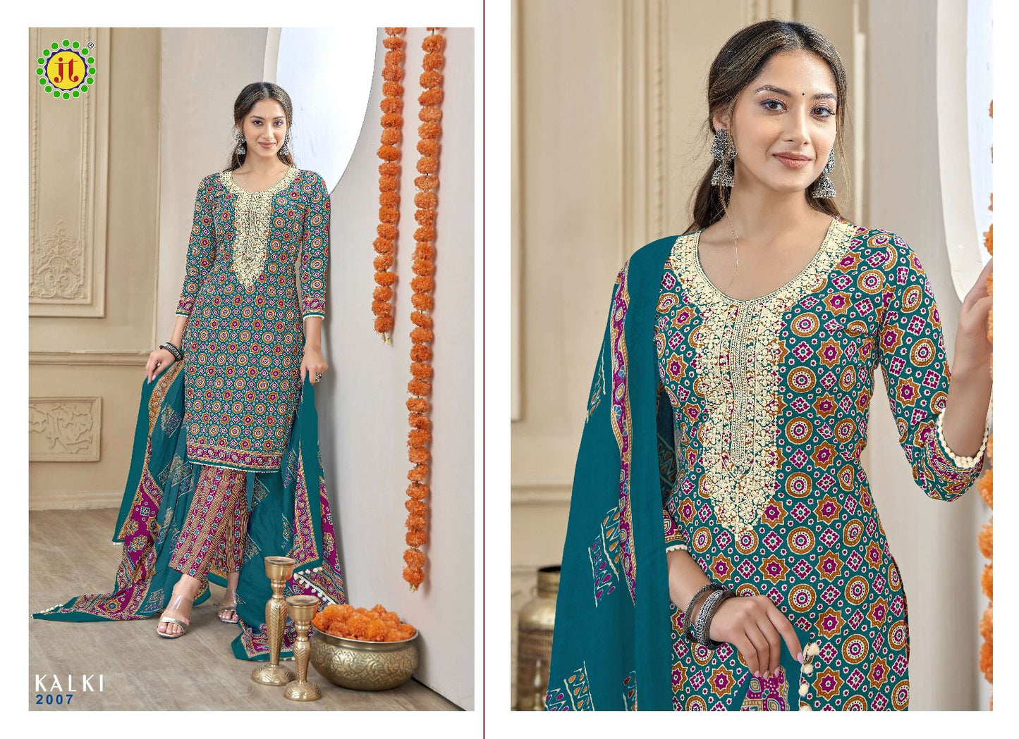 Kalki Vol 2 Jt Cotton Cotton Dress Material Manufacturer