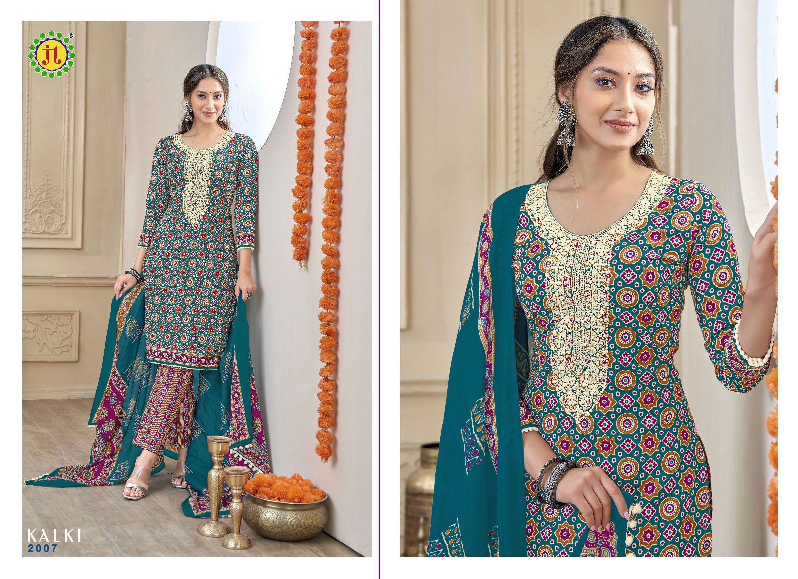 Kalki Vol 2 Jt Cotton Cotton Dress Material Manufacturer