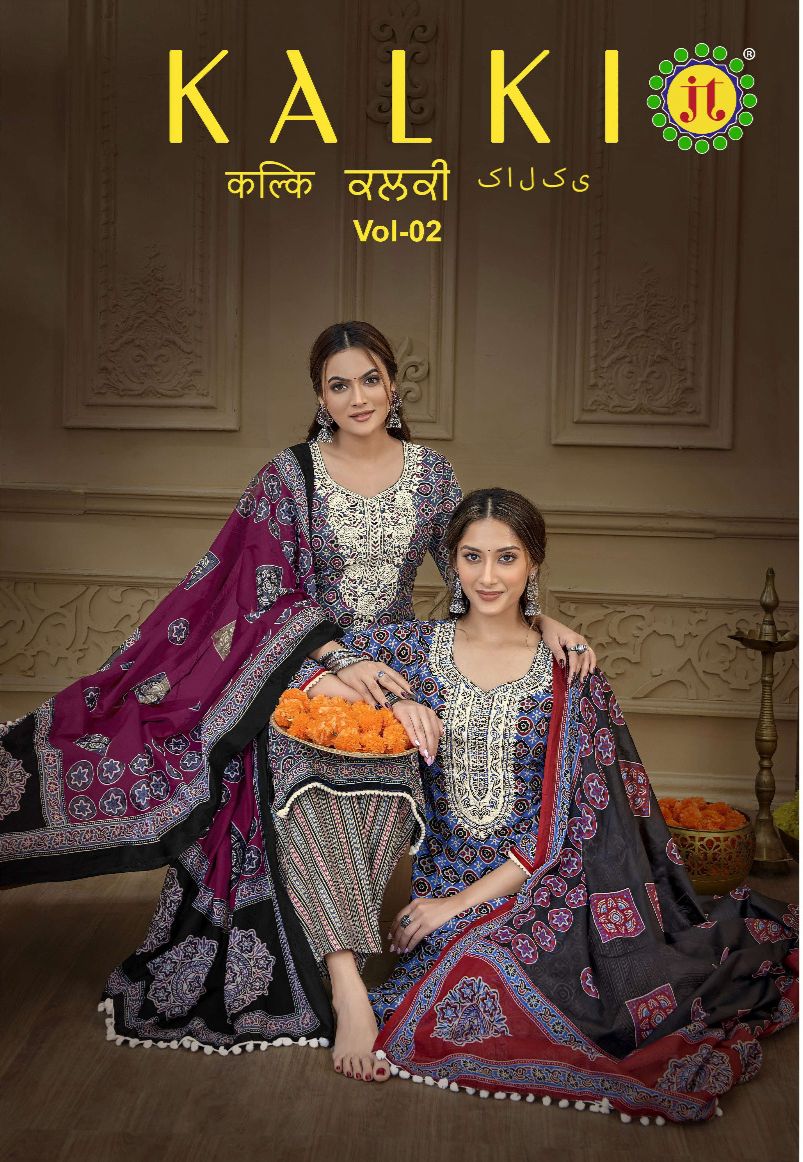 Kalki Vol 2 Jt Cotton Cotton Dress Material Manufacturer