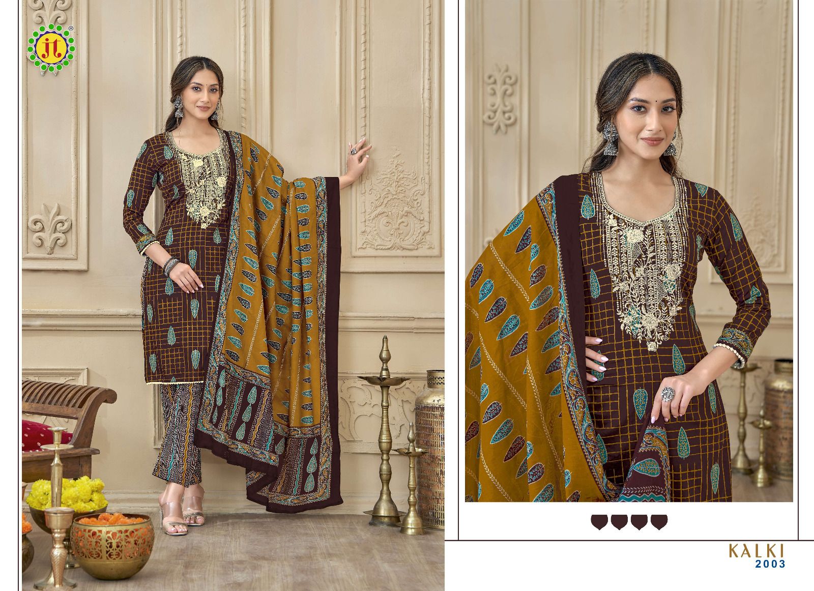 Kalki Vol 2 Jt Cotton Cotton Dress Material Manufacturer