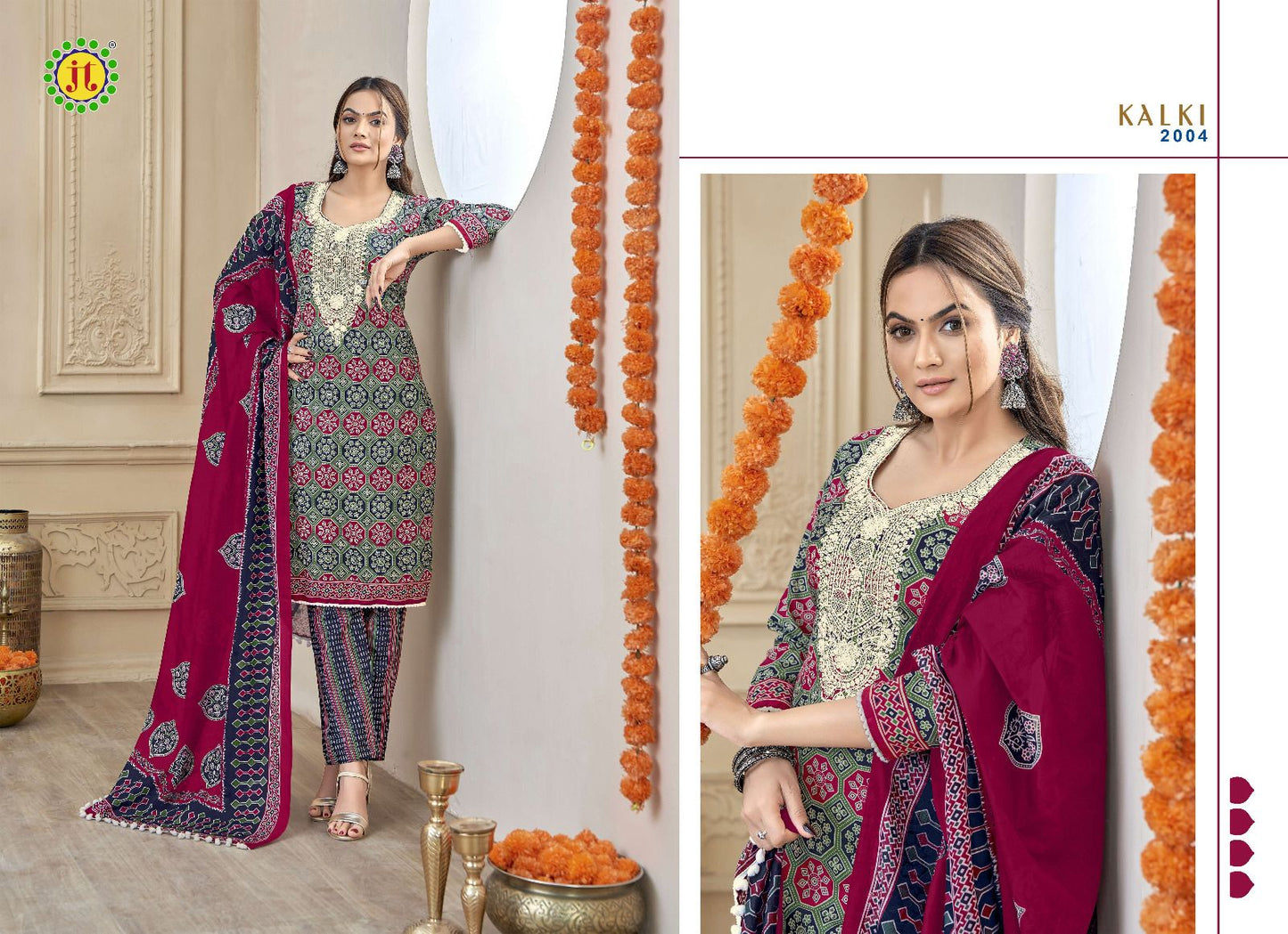 Kalki Vol 2 Jt Cotton Cotton Dress Material Manufacturer