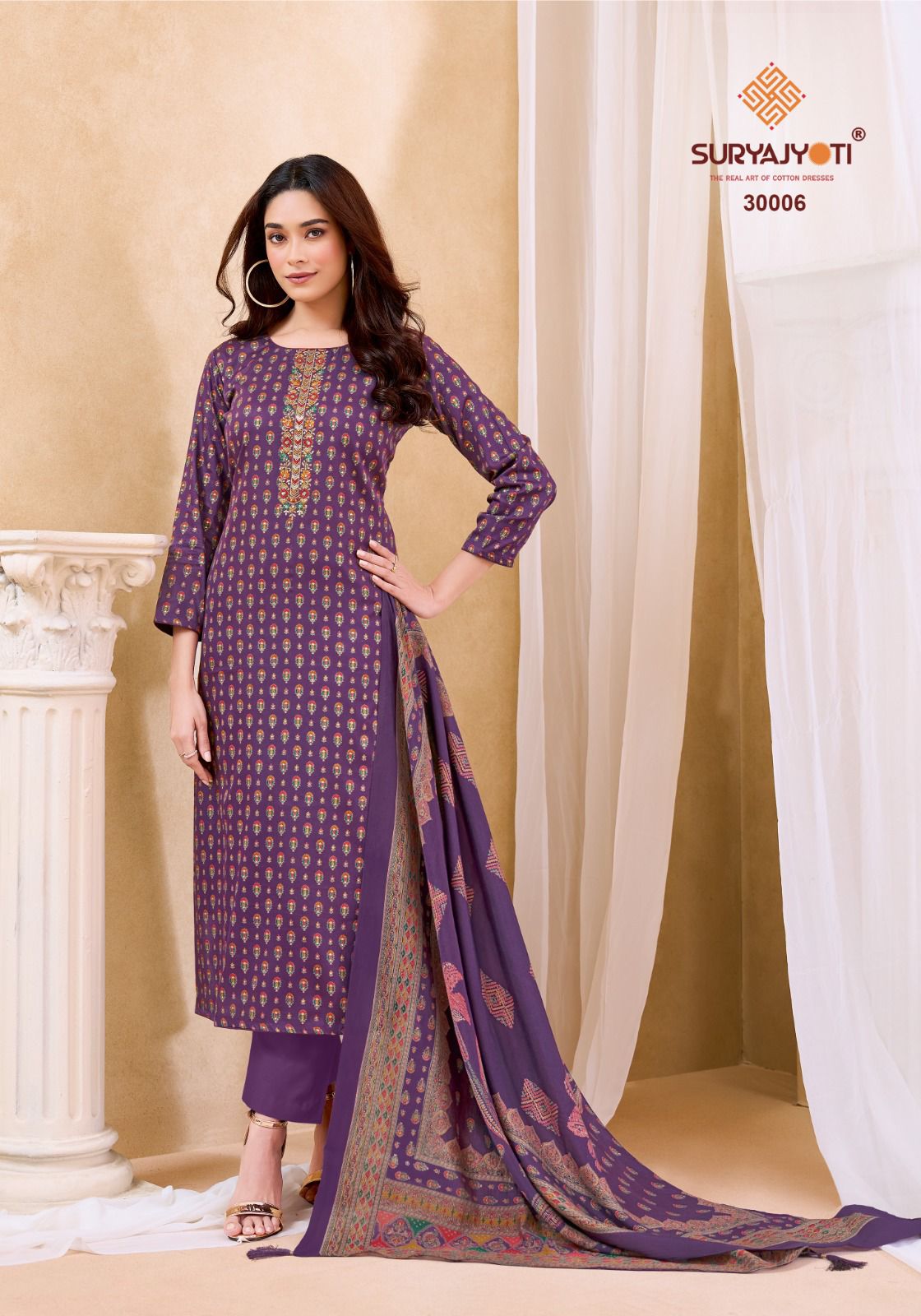 Kalki Vol 30 Suryajyoti Jam Satin Pant Style Suits Manufacturer Ahmedabad