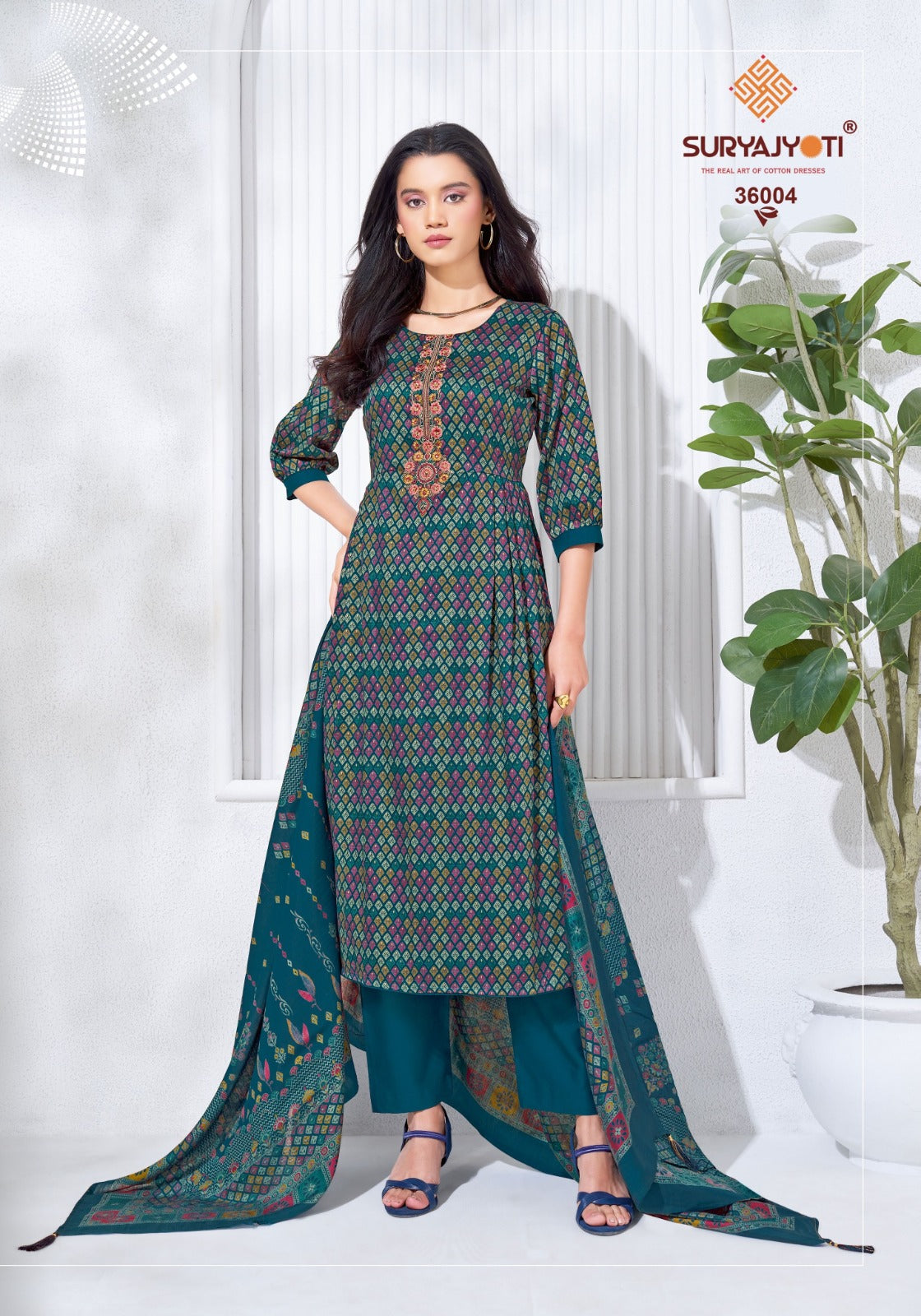 Kalki Vol 36 Suryajyoti Jam Satin Pant Style Suits Supplier Ahmedabad