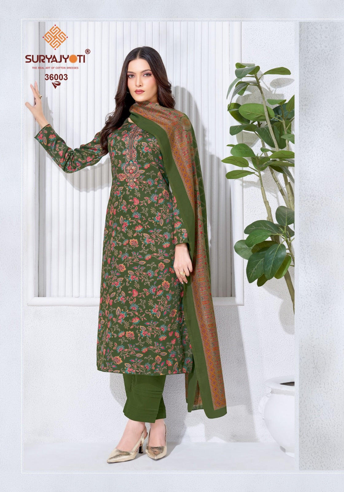 Kalki Vol 36 Suryajyoti Jam Satin Pant Style Suits Supplier Ahmedabad