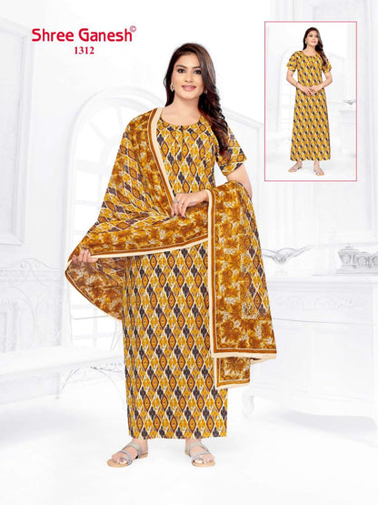 Kalki Vol 3 Shree Ganesh Cotton Night Gowns Supplier India