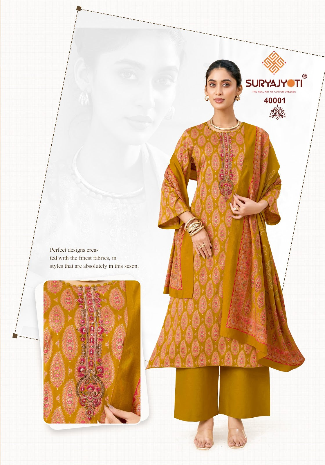 Kalki Vol 40 Suryajyoti Jaam Satin Pant Style Suits Wholesale
