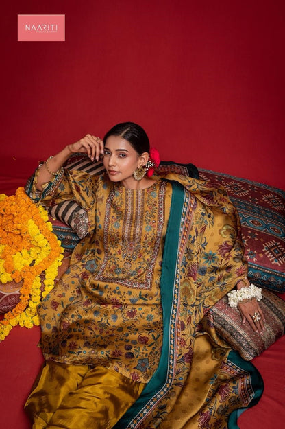 Kalori Naariti Silk Pant Style Suits Supplier Ahmedabad
