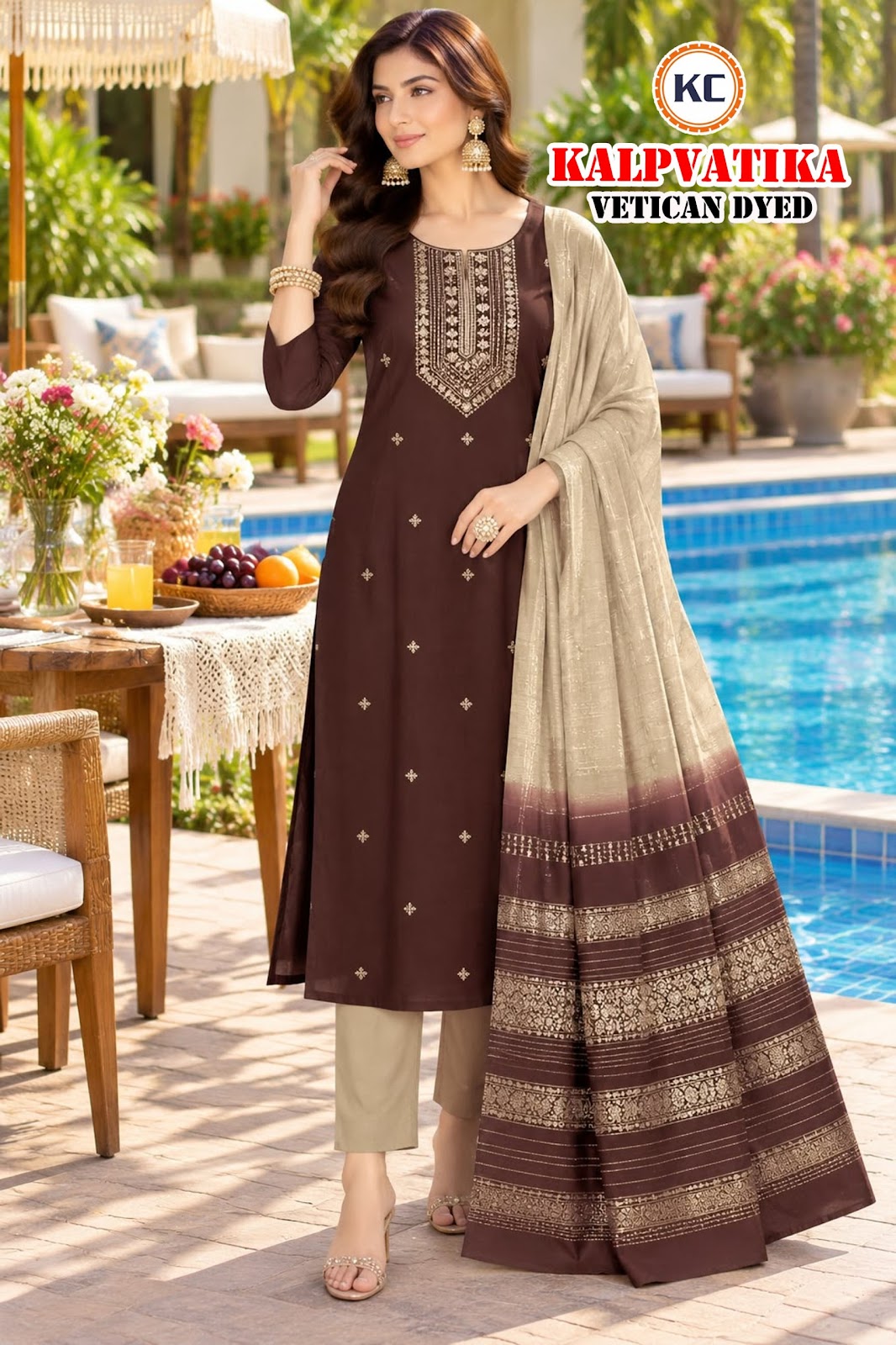 Kalpvatika Vol 8 Kc Vatican Readymade Pant Style Suits Wholesaler Gujarat