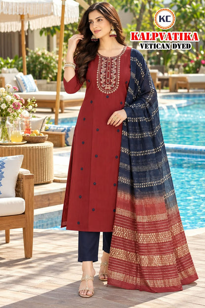 Kalpvatika Vol 8 Kc Vatican Readymade Pant Style Suits Wholesaler Gujarat