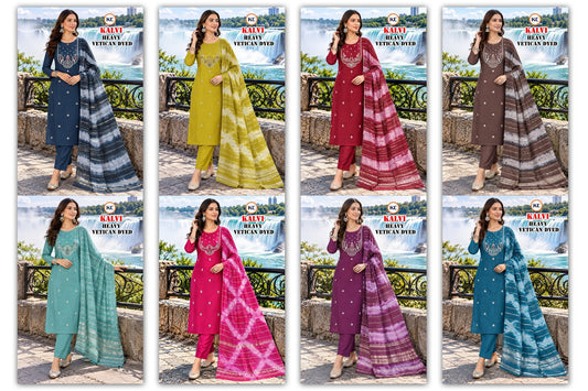 Kalvi Vol 1 Kc Vatican Readymade Pant Style Suits Wholesaler Gujarat