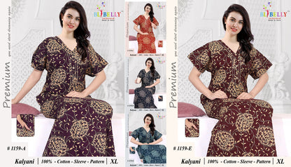 Kalyani Belly Cotton Night Gowns Manufacturer