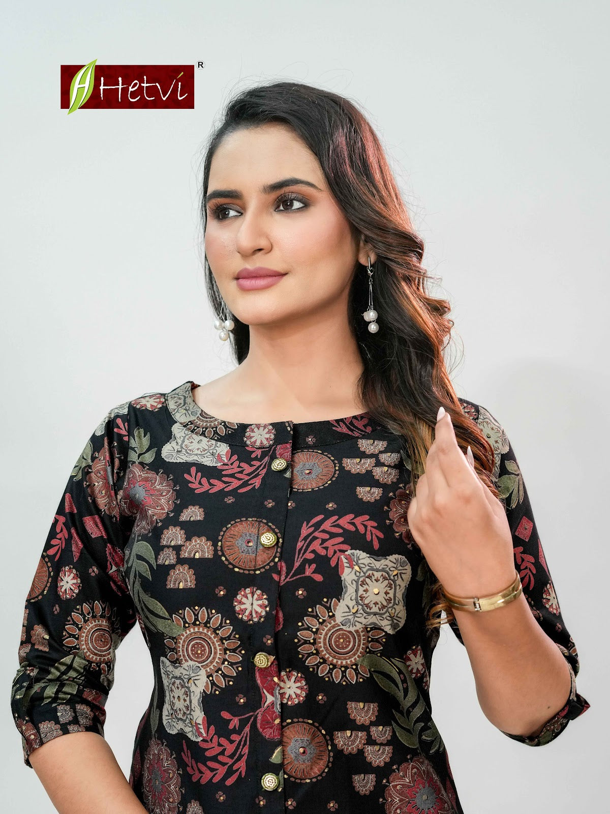 Kalyani Hetvi Knee Length Kurtis Supplier Gujarat