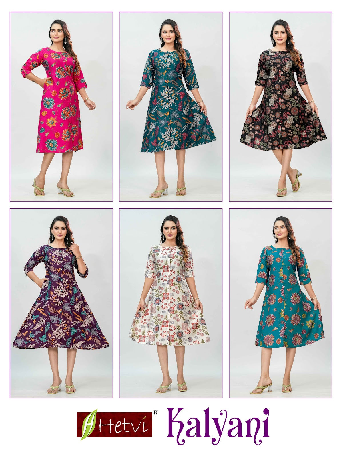 Kalyani Hetvi Knee Length Kurtis Supplier Gujarat