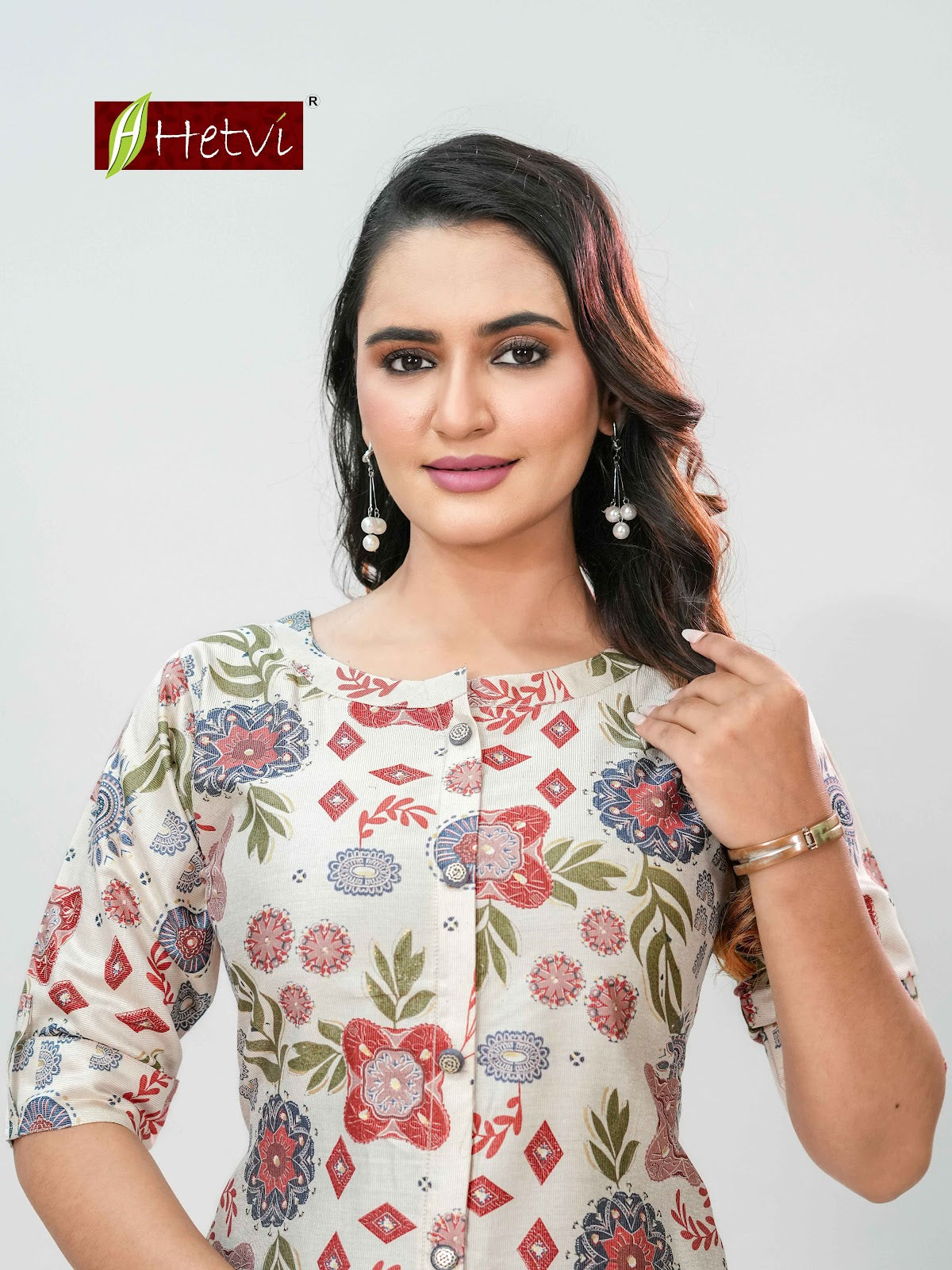 Kalyani Hetvi Knee Length Kurtis Supplier Gujarat