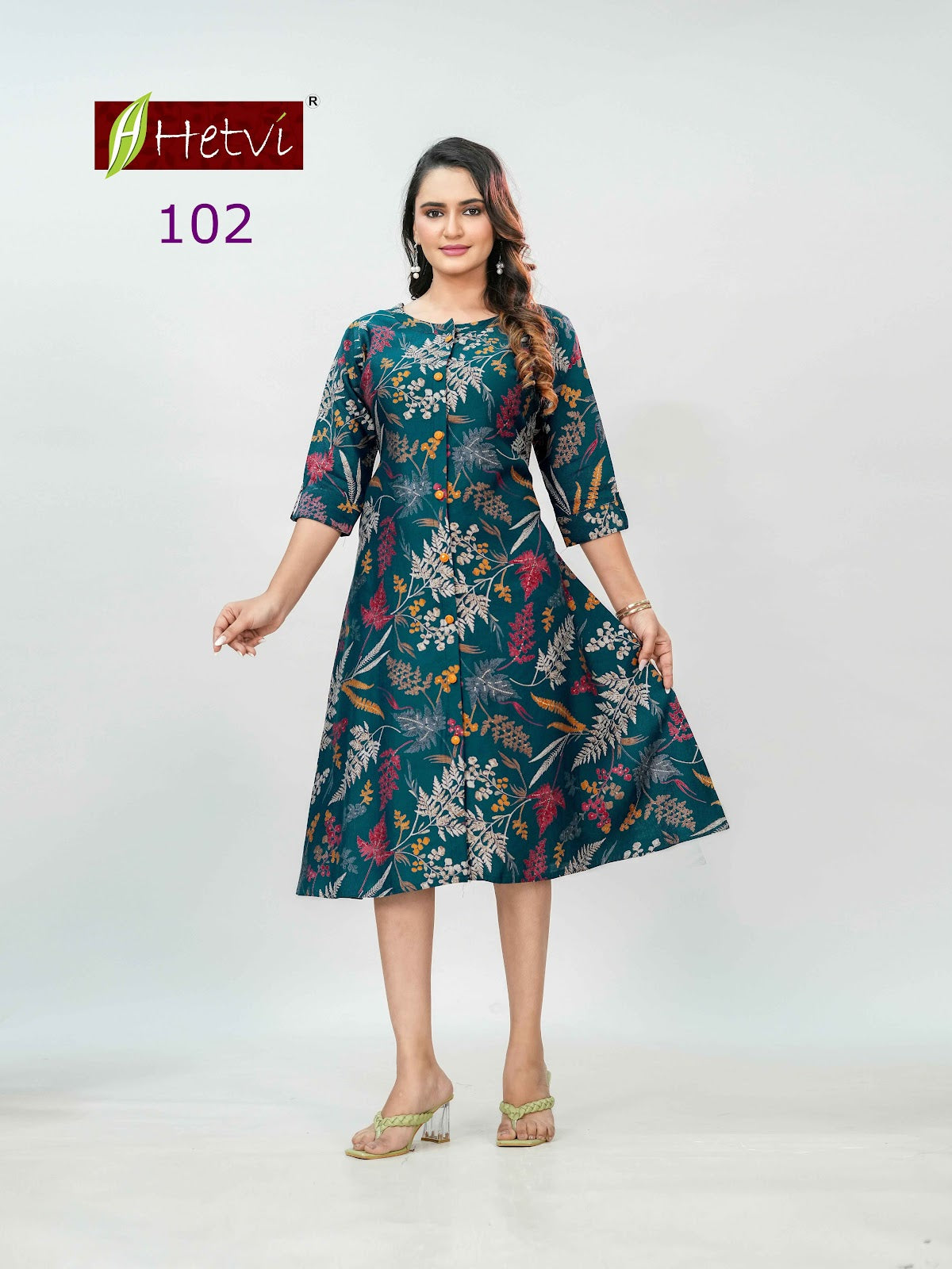 Kalyani Hetvi Knee Length Kurtis Supplier Gujarat