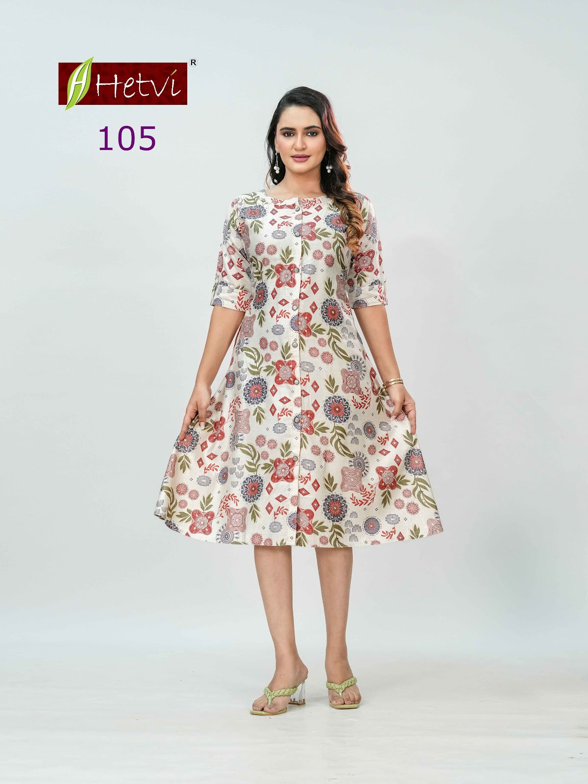 Kalyani Hetvi Knee Length Kurtis Supplier Gujarat