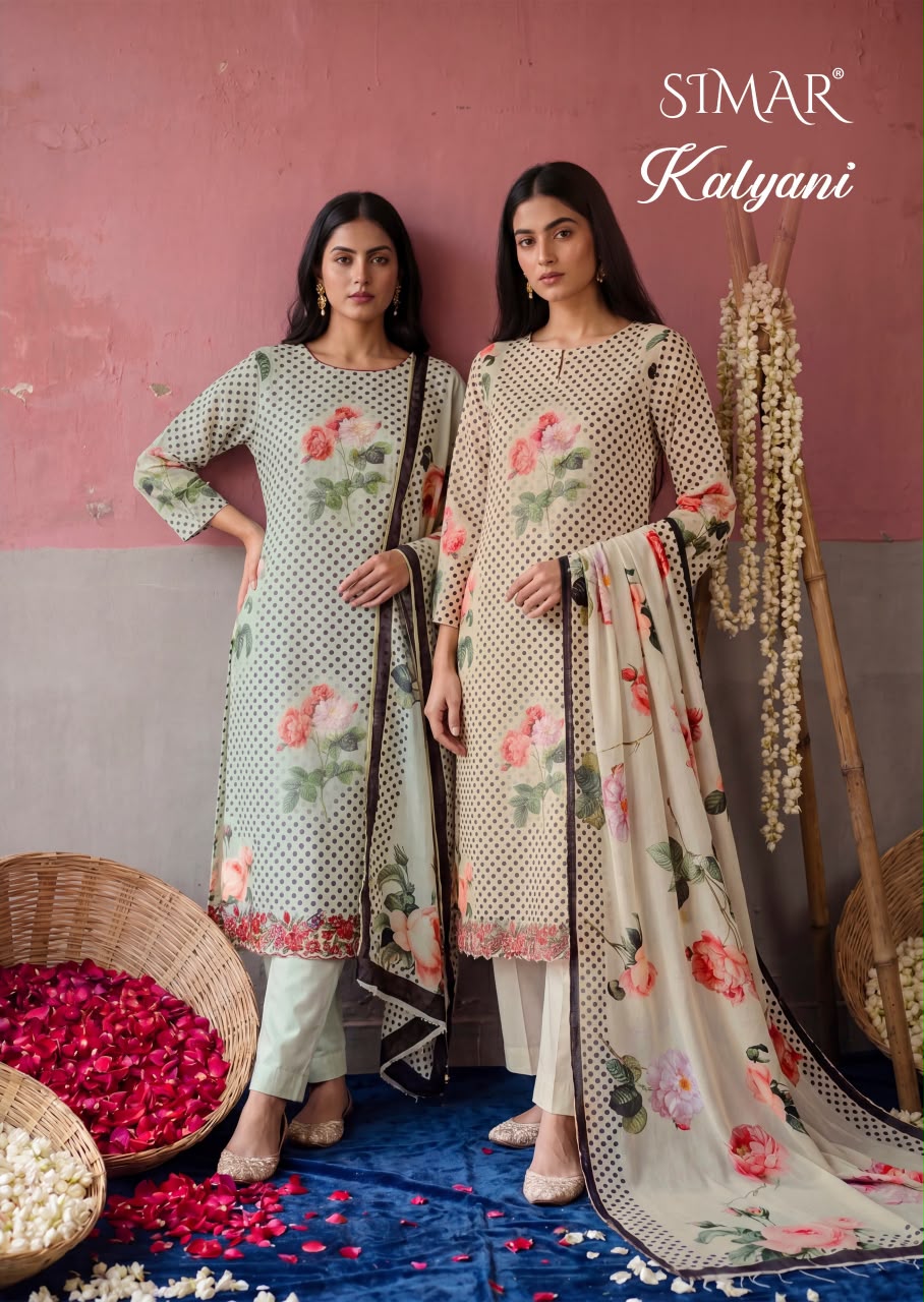 Kalyani Simar Mal Pant Style Suits Wholesaler Ahmedabad