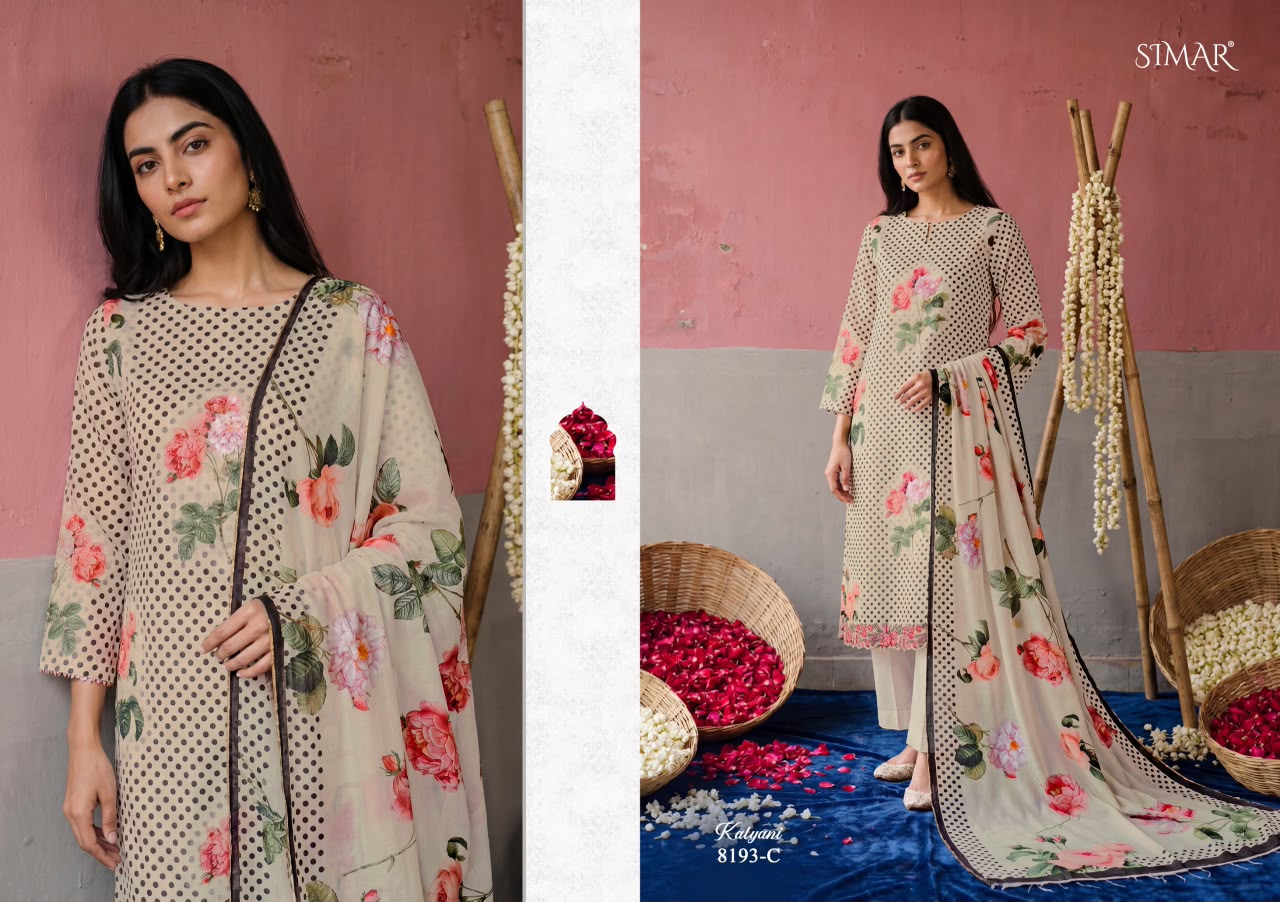 Kalyani Simar Mal Pant Style Suits Wholesaler Ahmedabad